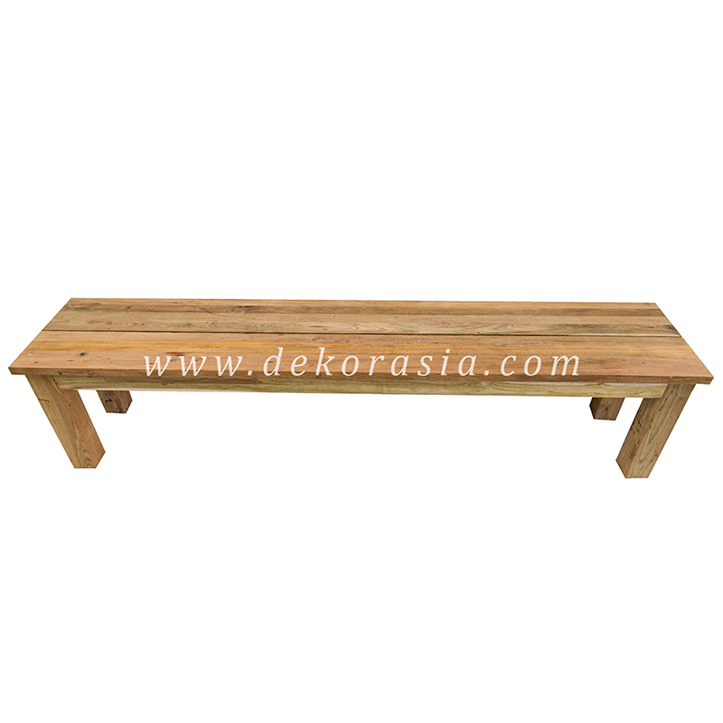 Luxury Modern Wooden Long Bench Indoor/Outdoor, Wooden Bench Patio Garden Wood Benches Furniture